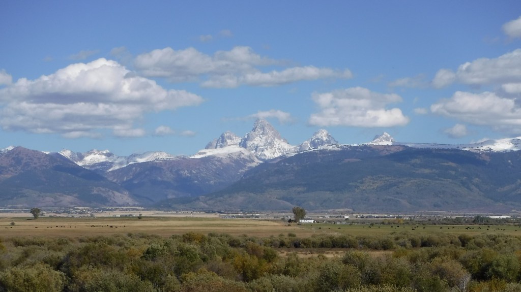 Grand Tetons from Idaho