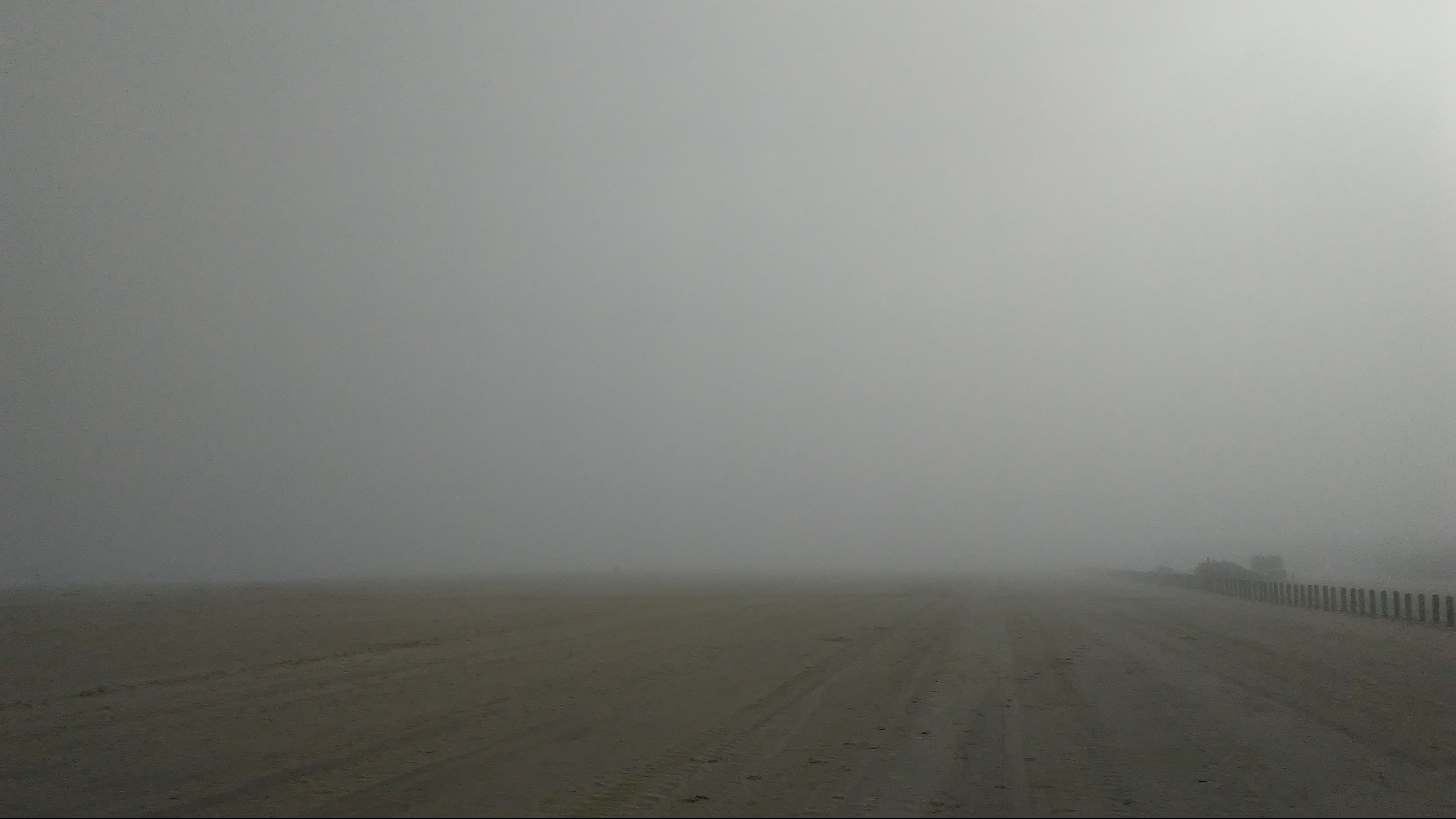 Winter Beach Camping