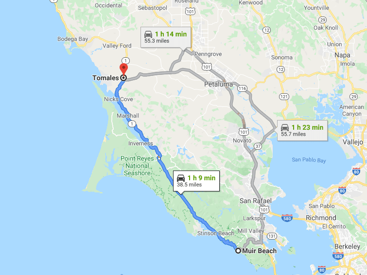 The Sunday Morning Ride Route