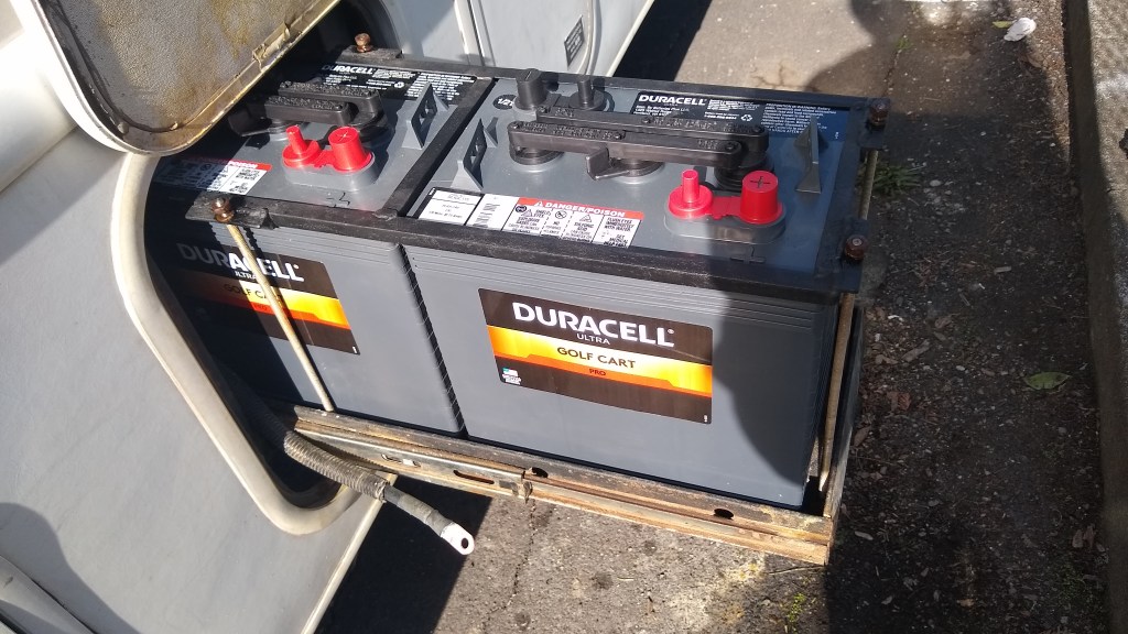 New batteries replacing the Trojan T105s