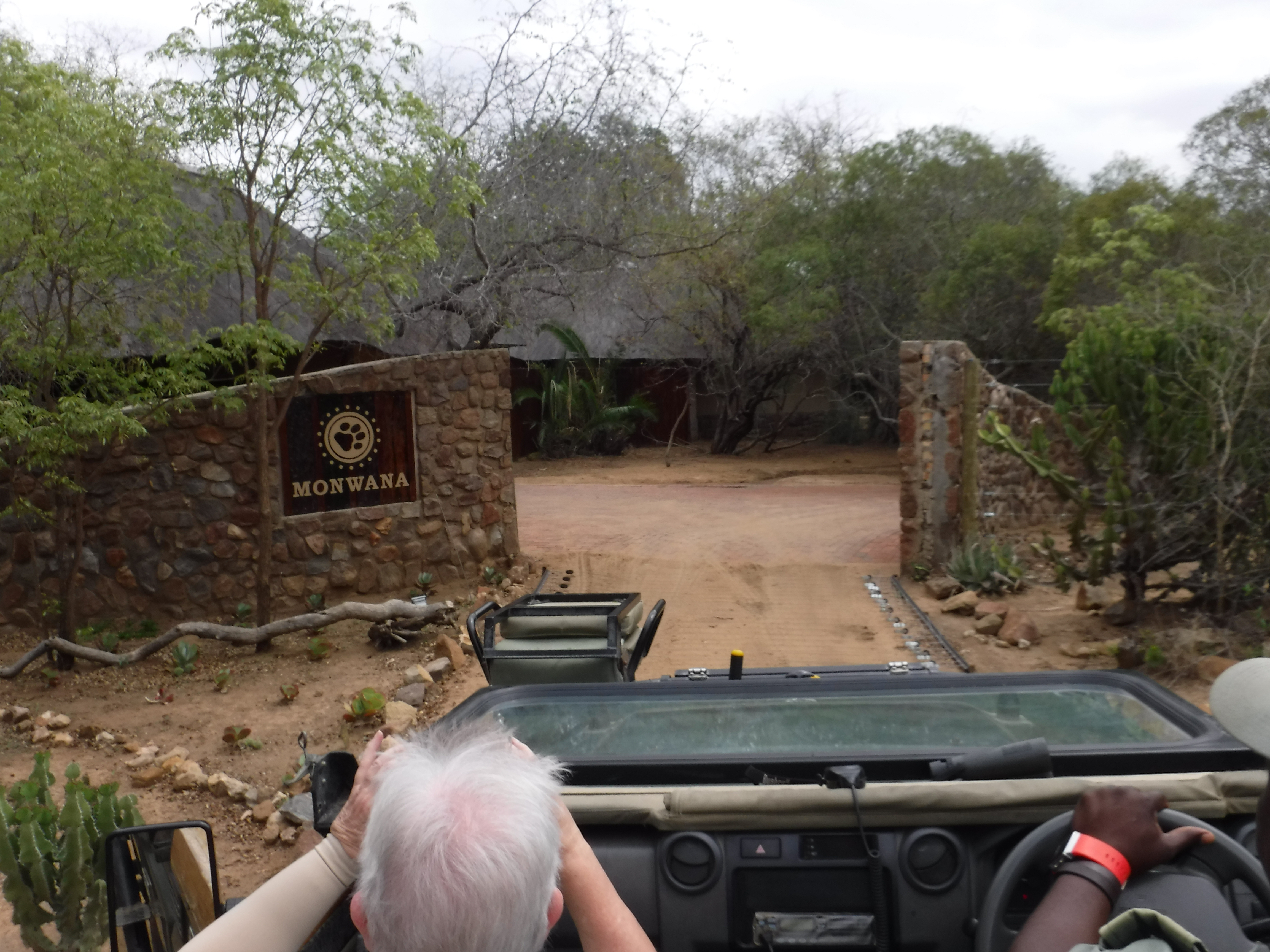 The Monwana Lodge Gates