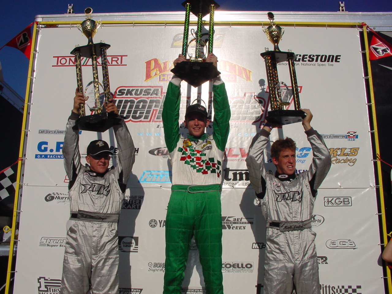 2001 SuperNats Podium