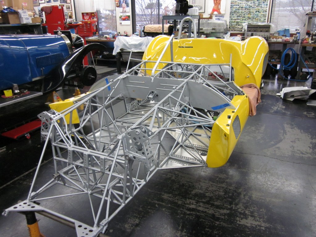 Maserati Birdcage bare frame