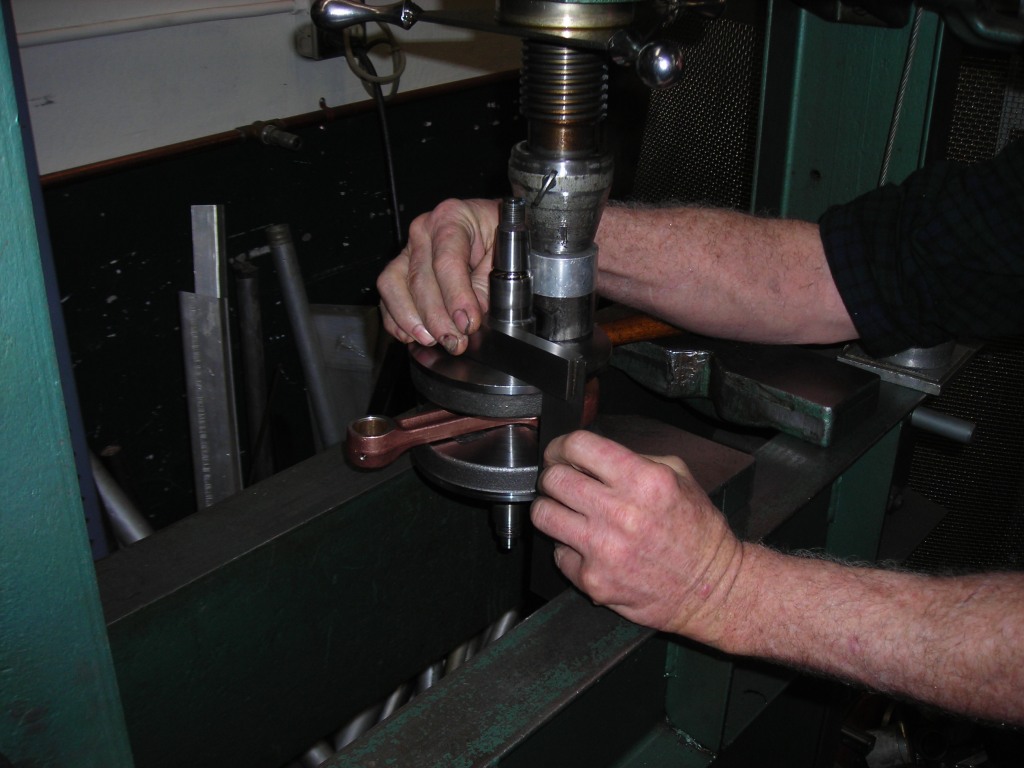 Squaring up the Crank Before Pressing