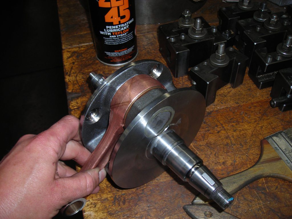 A Basic Single Cylinder Crankshaft