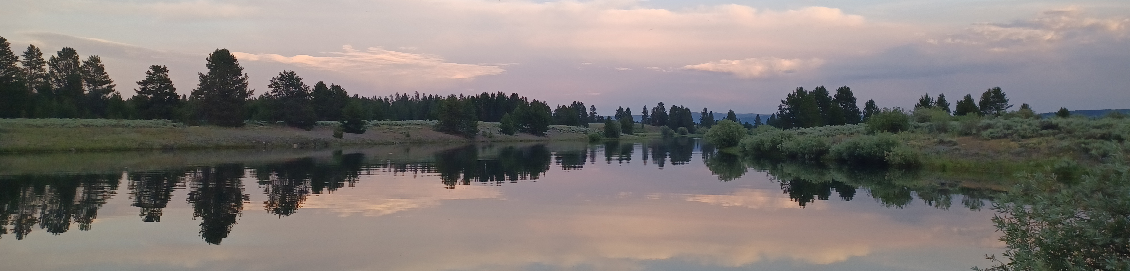 The South Fork Arm of Hebgen Lake at High Water in 2022