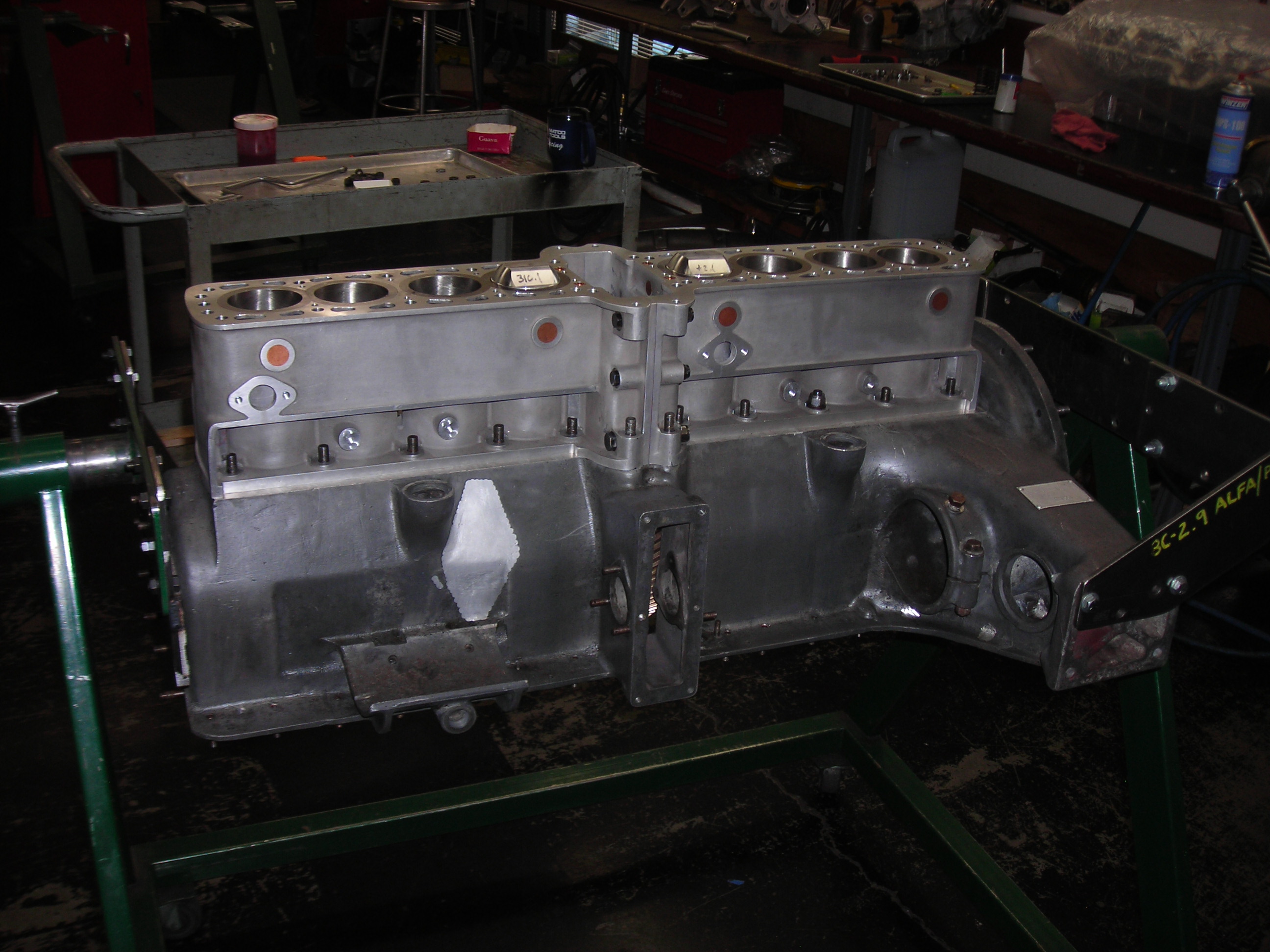 Alfa Romeo 8C 2300 Cylinder Blocks