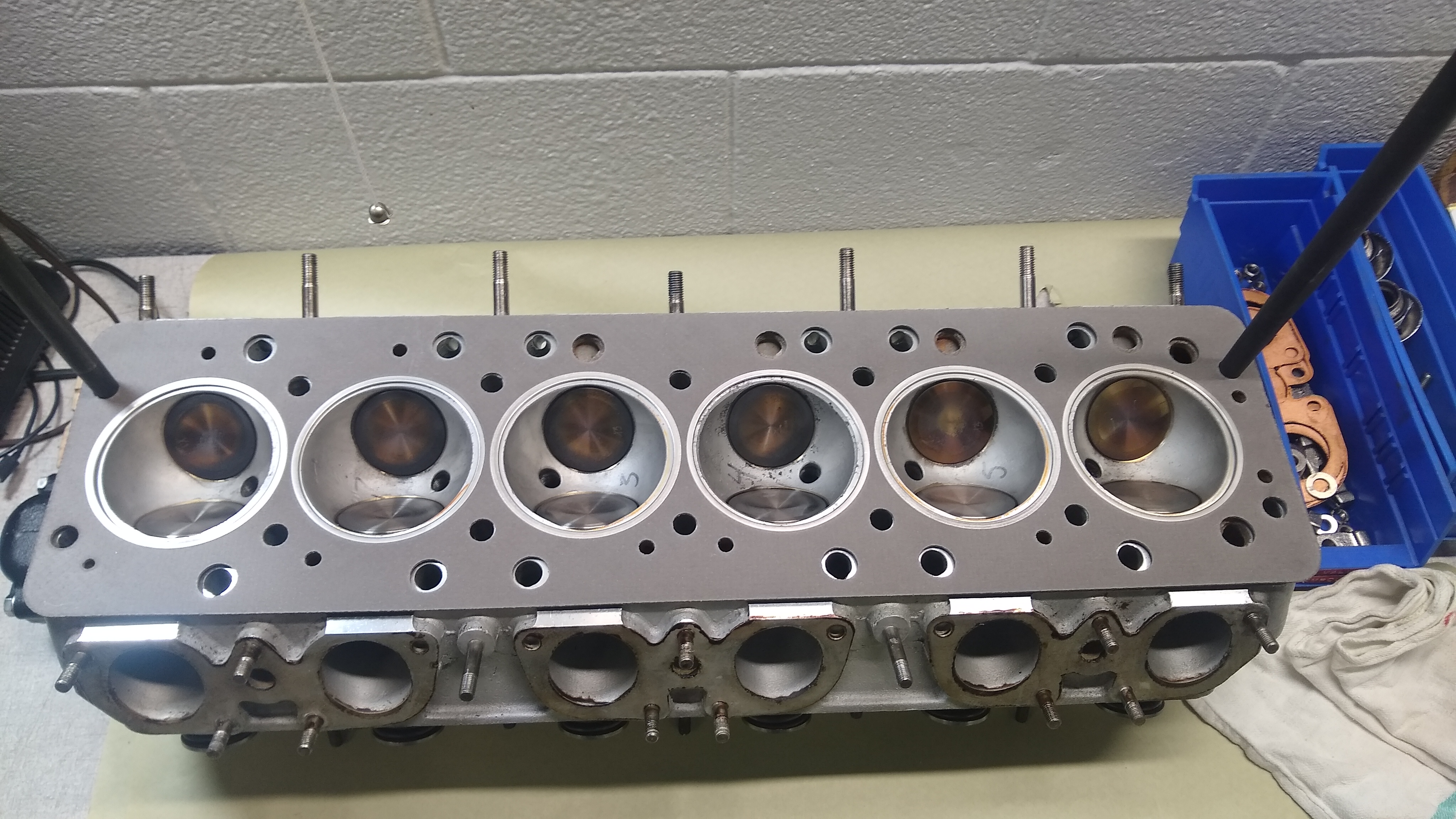 Talbot Lago composite head gasket.