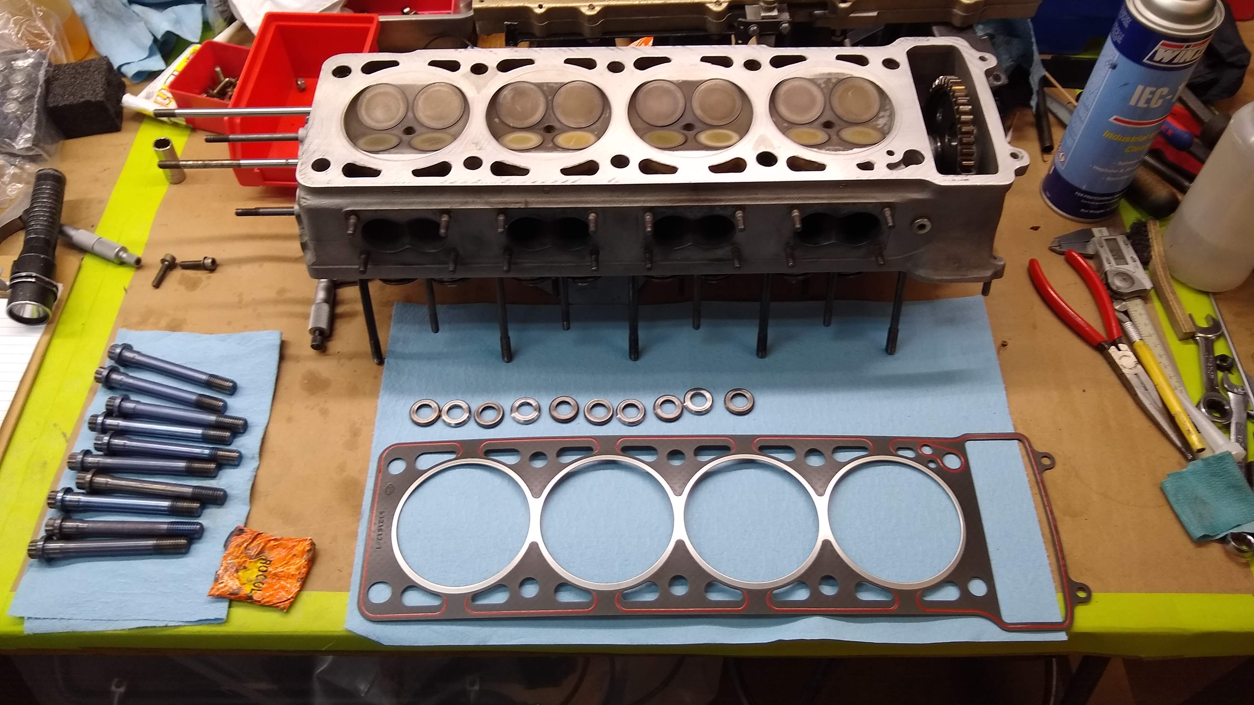BMW M12 Head Gasket and Ti Studs