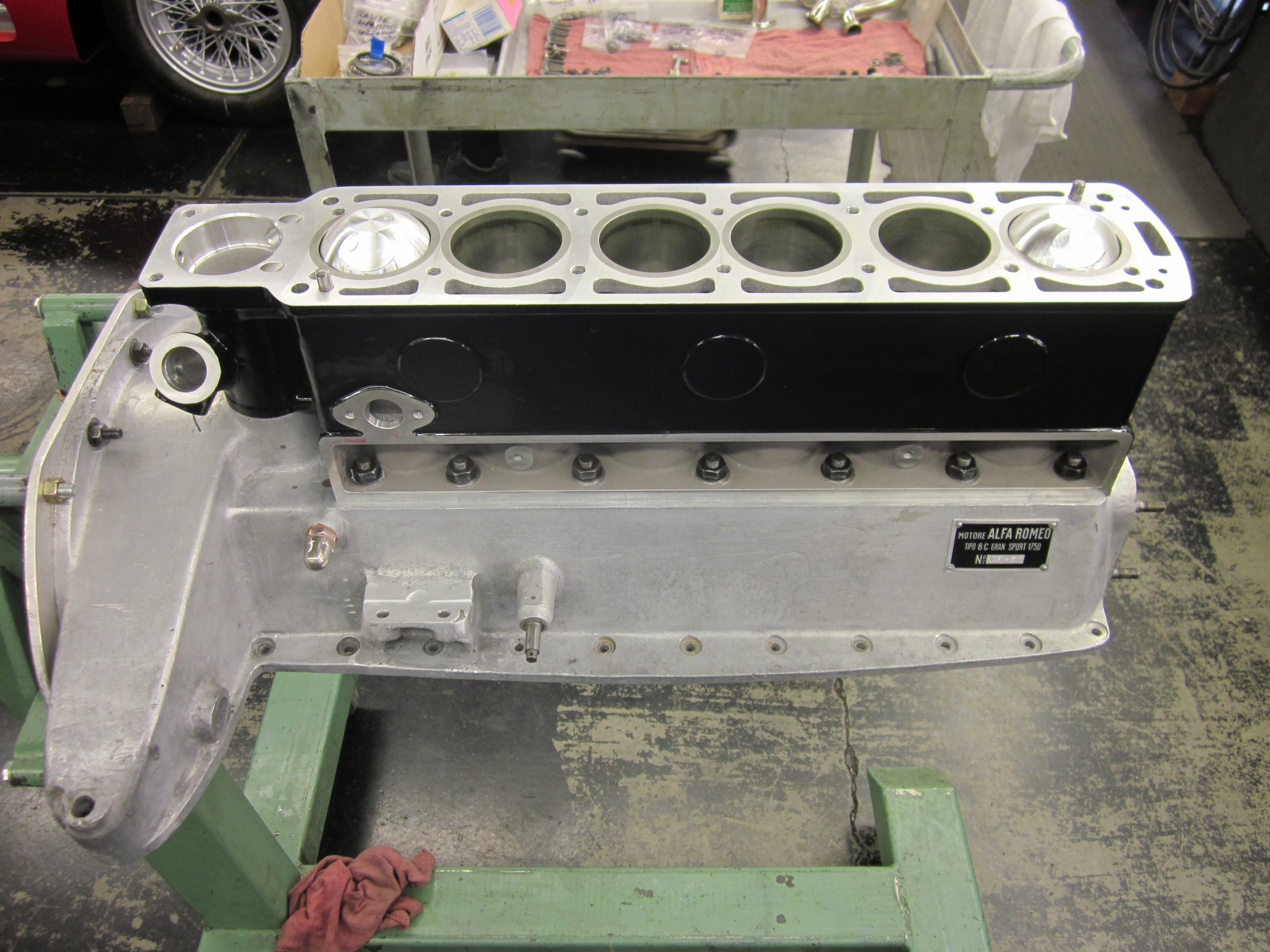 Alfa Romeo 6C 1750 Cylinder Block