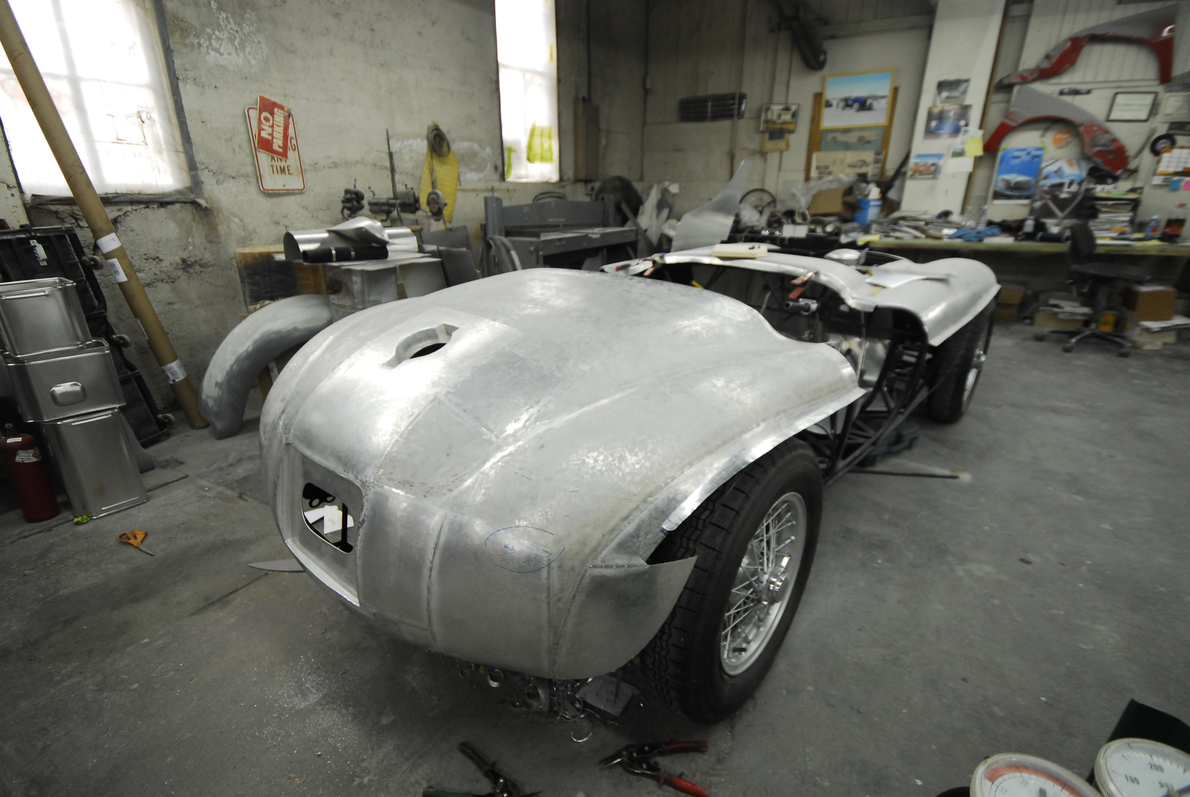 Ferrari 166 Body Repairs