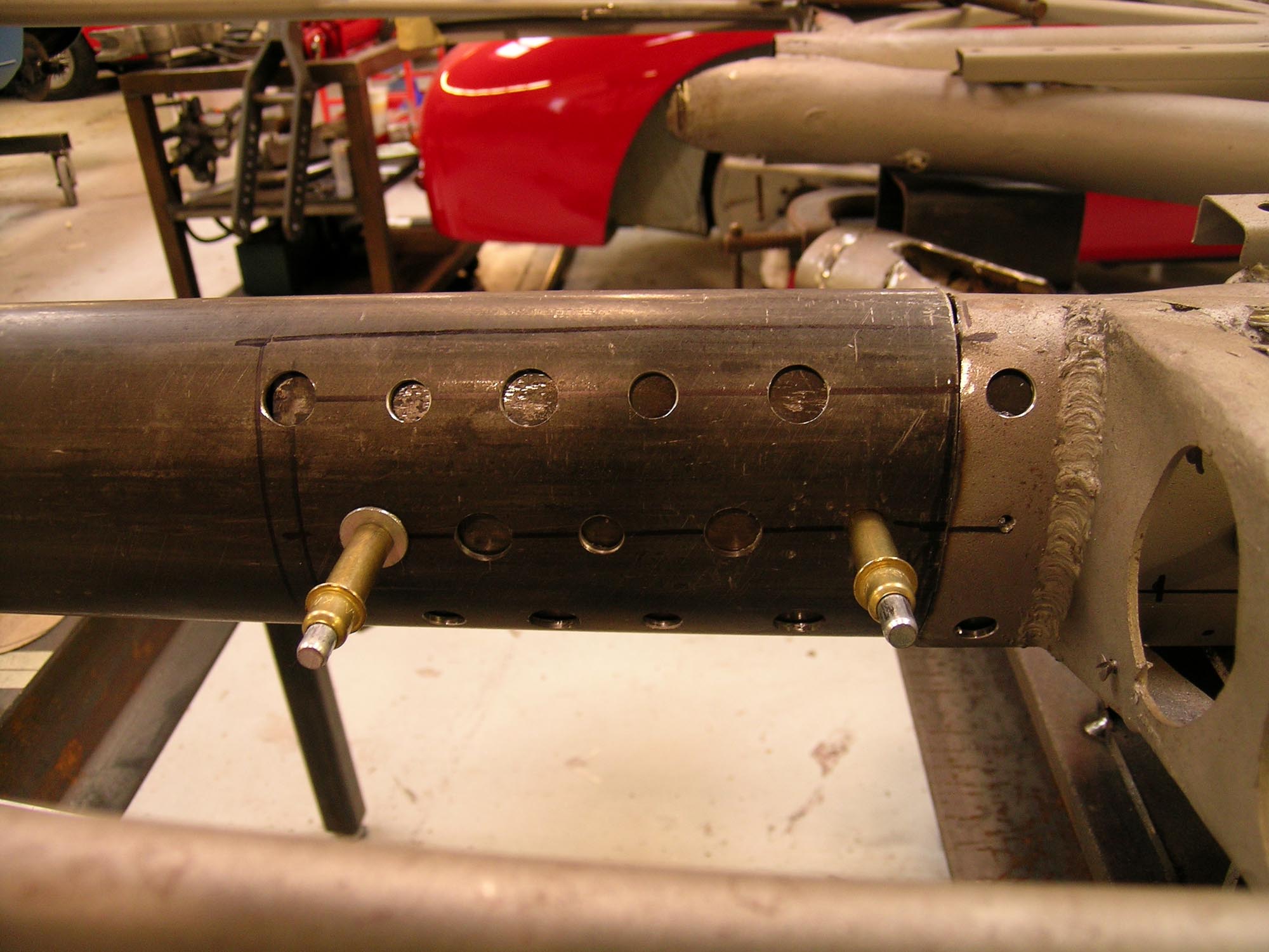 Ferrari 166 Frame Repairs