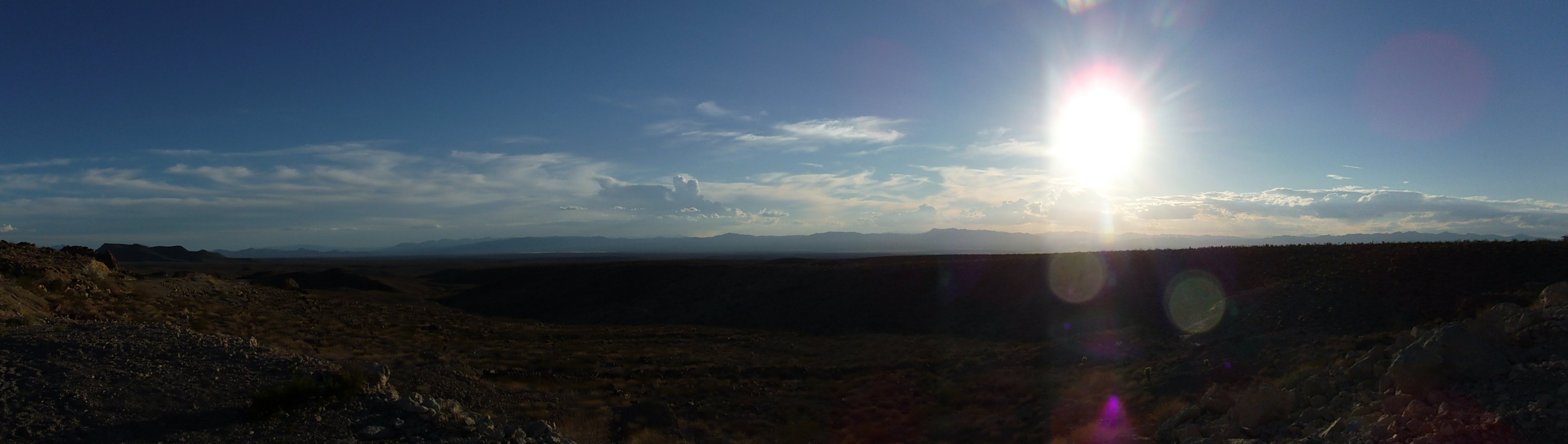 The Arizona Desert South of Oatman