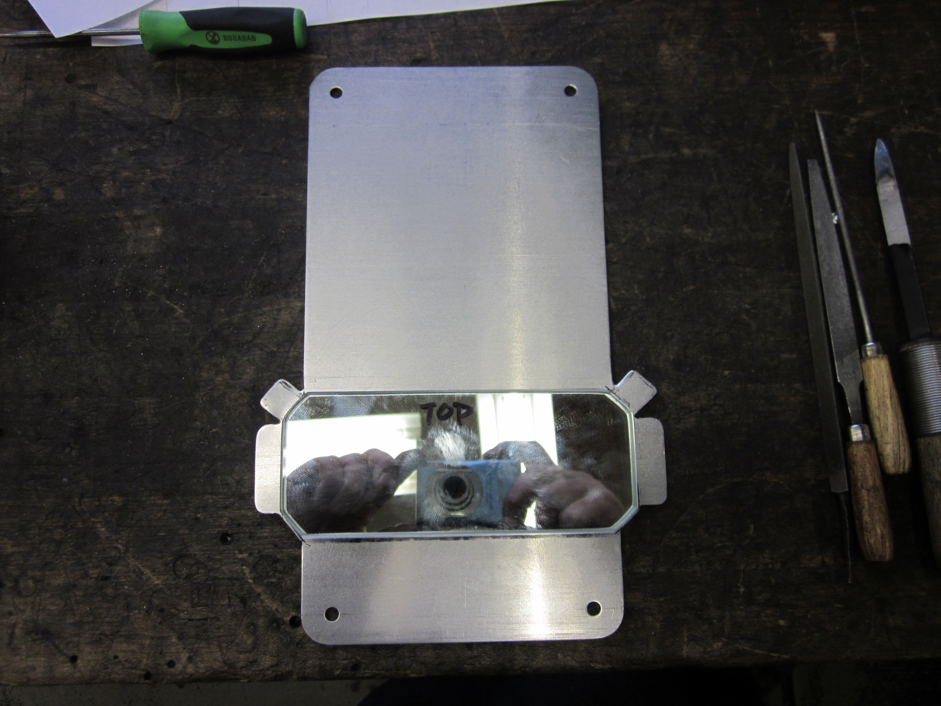 Bugatti Rear View Mirror Fabrication