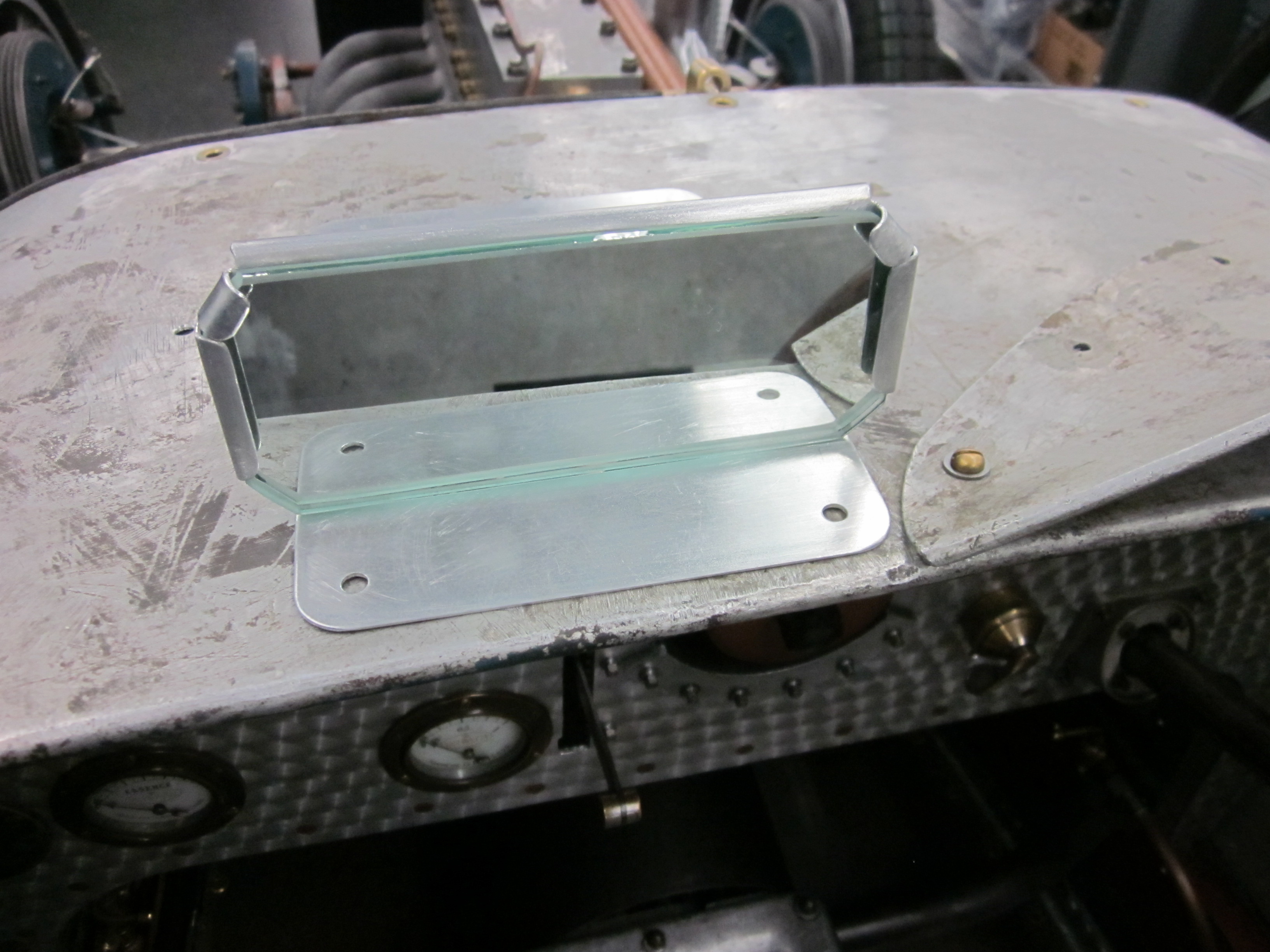 Bugatti Rear View Mirror Fabrication