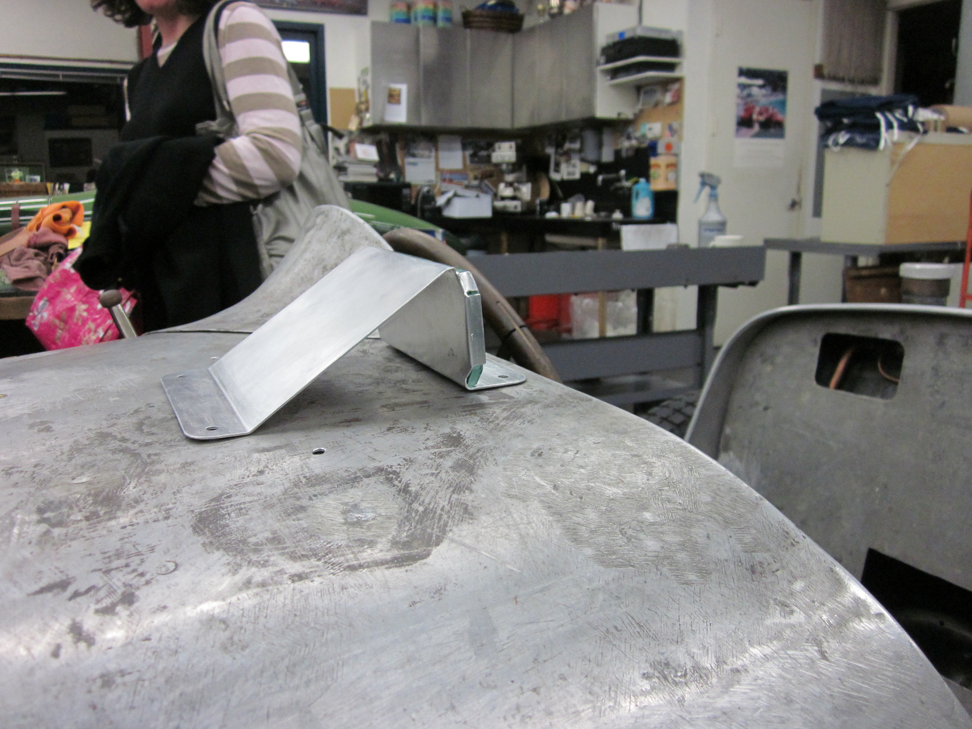 Bugatti Rear View Mirror Fabrication