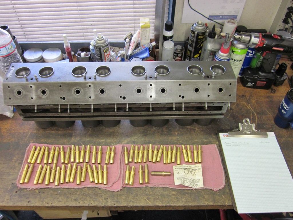 Bugatti Type 57 Cylinder Block and Valve Guides