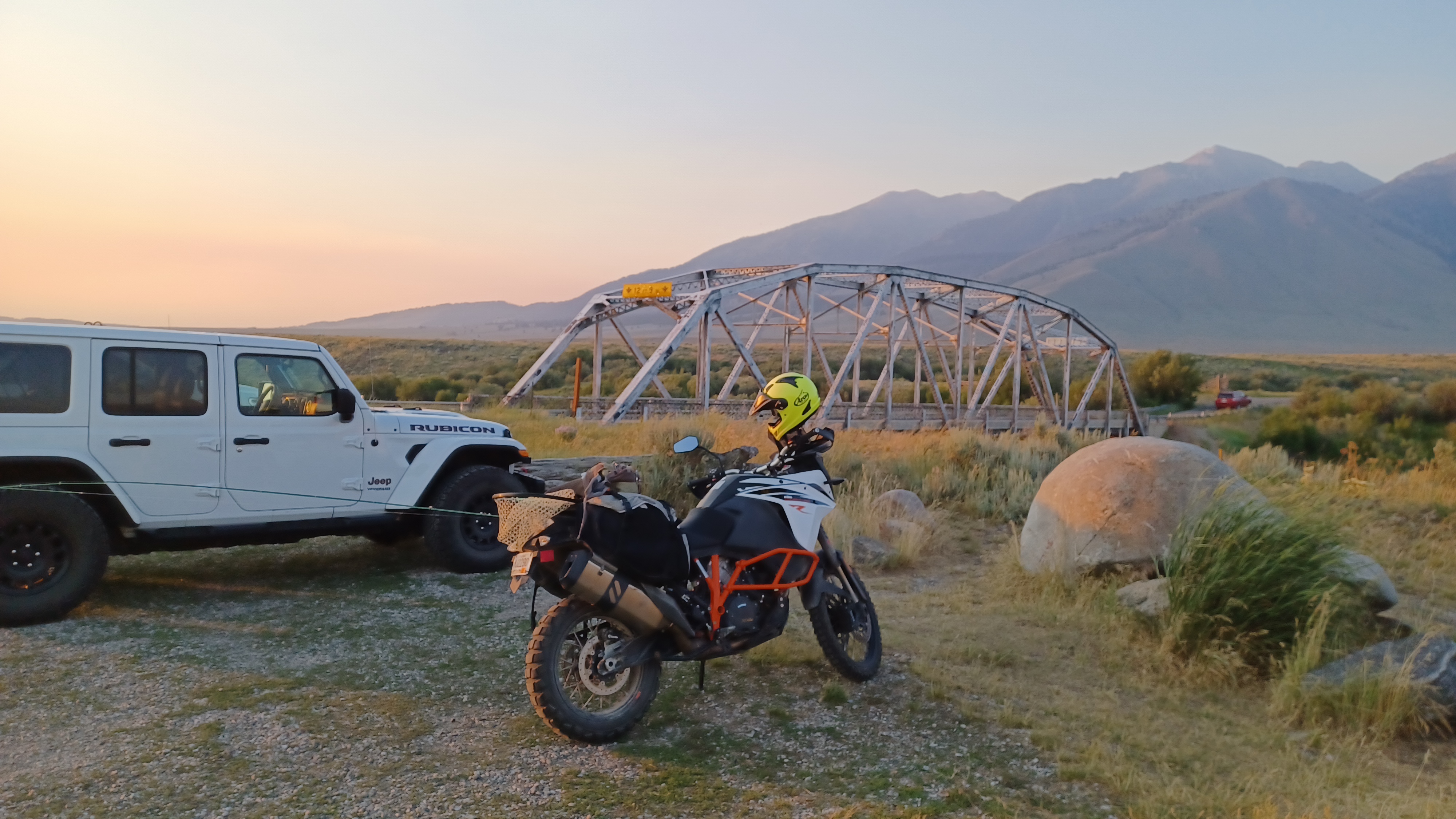 The 1090 at Three Dollar Bridge, Montana