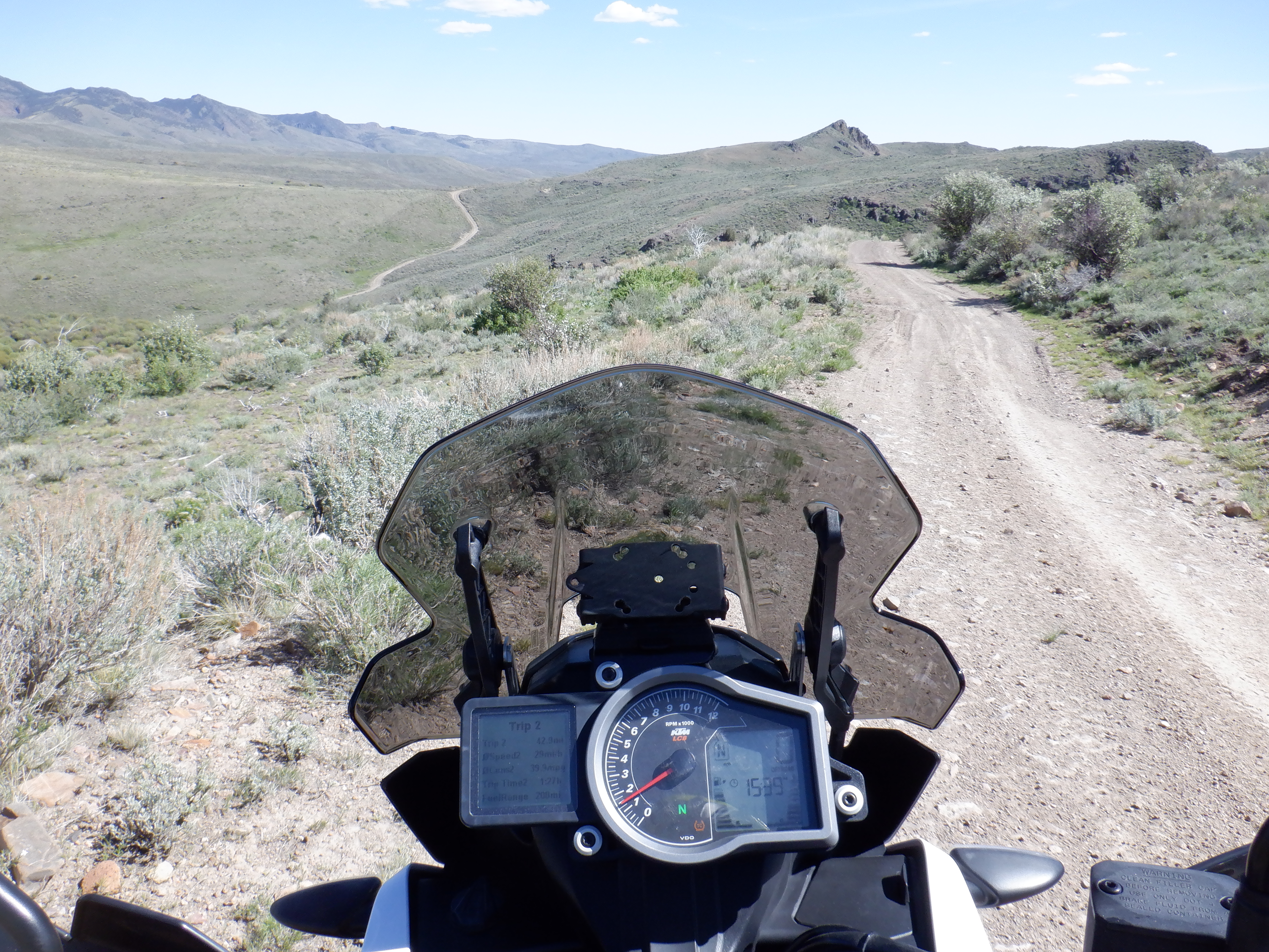 On the Bruneau River Road, Nevada