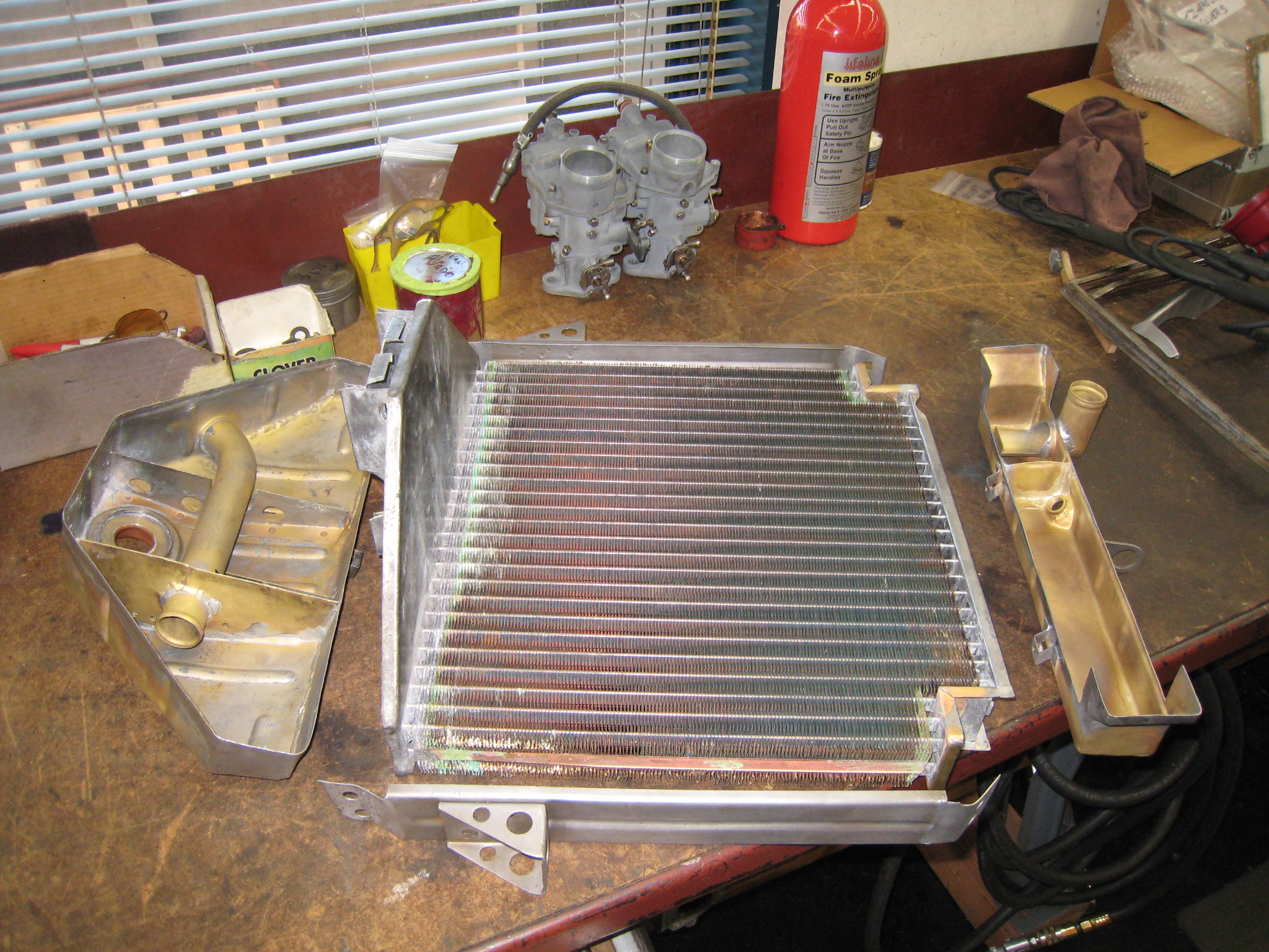 Alfa Romeo TZ2 radiator