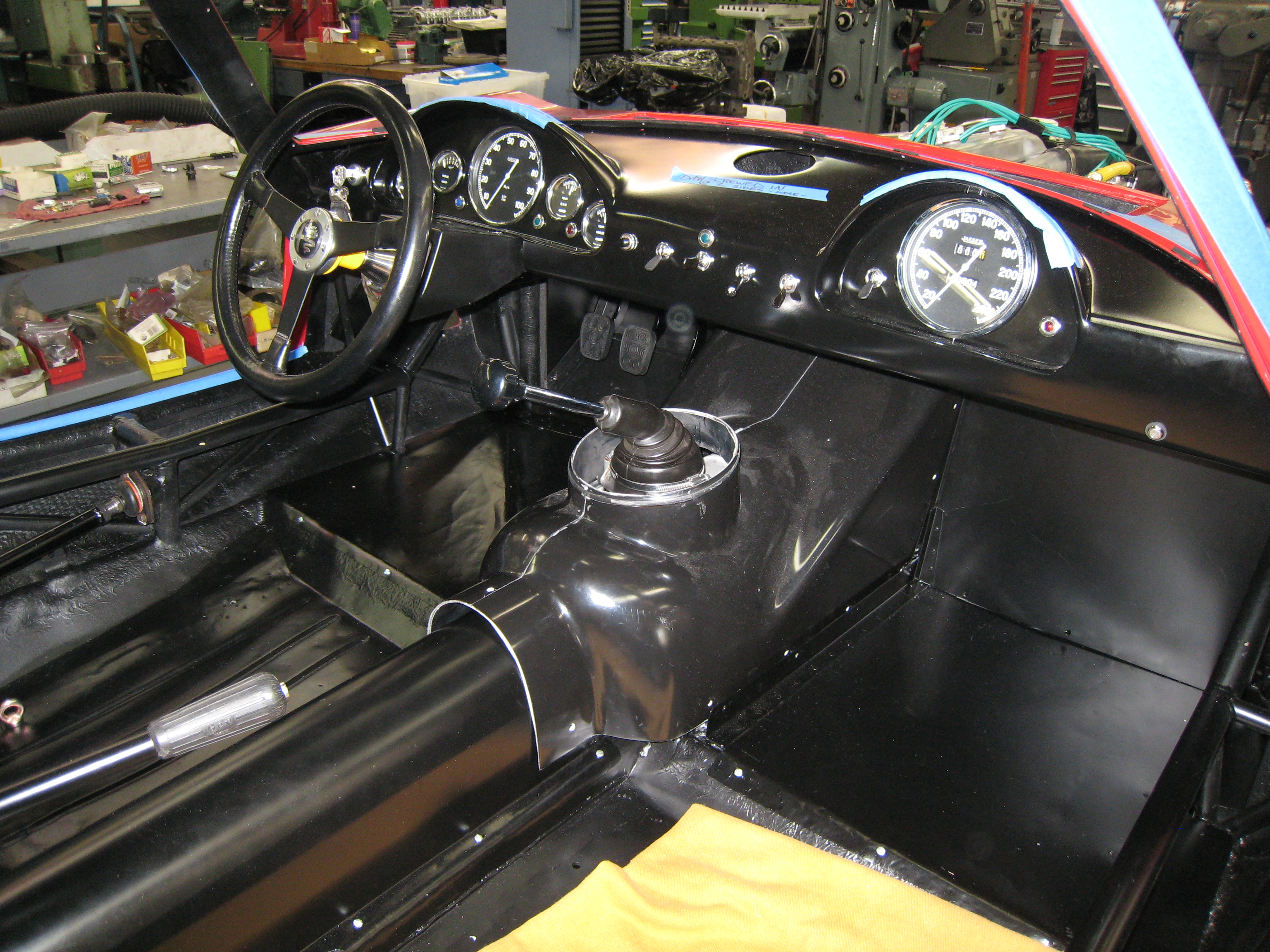 Alfa Romeo TZ2 interior