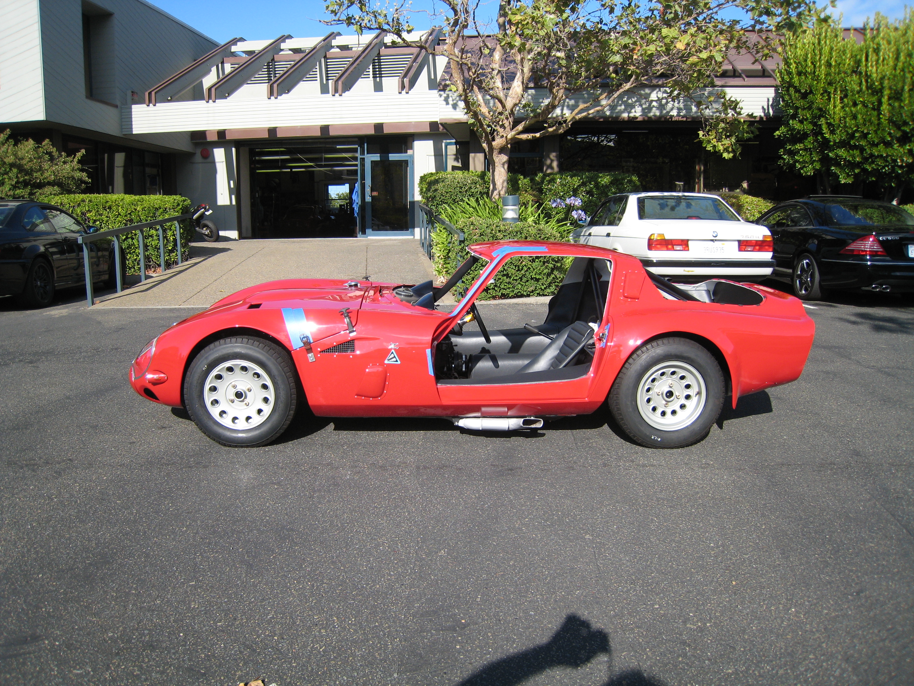 Alfa TZ2 restoration, first drive