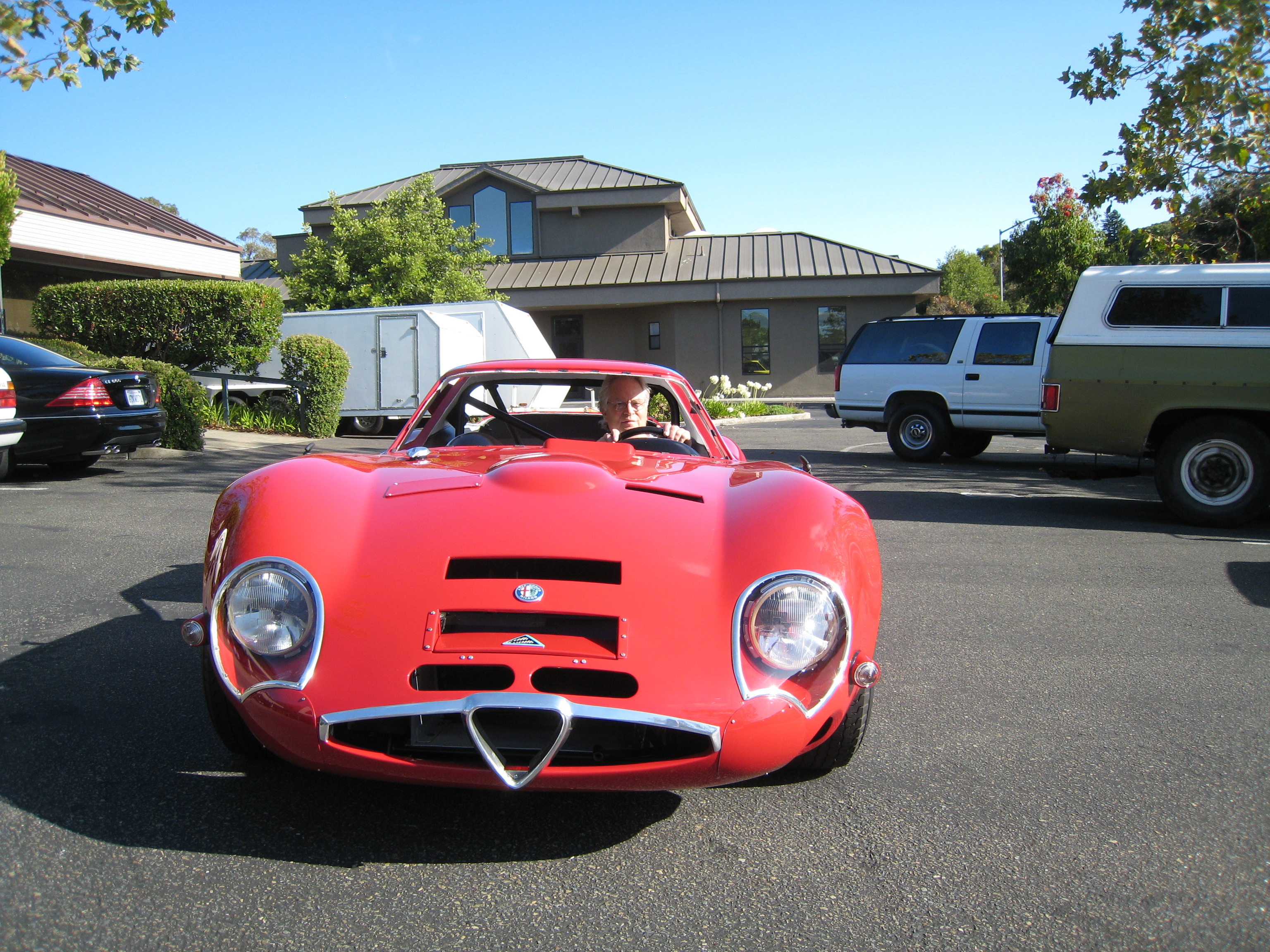 Alfa TZ2 restoration, first drive