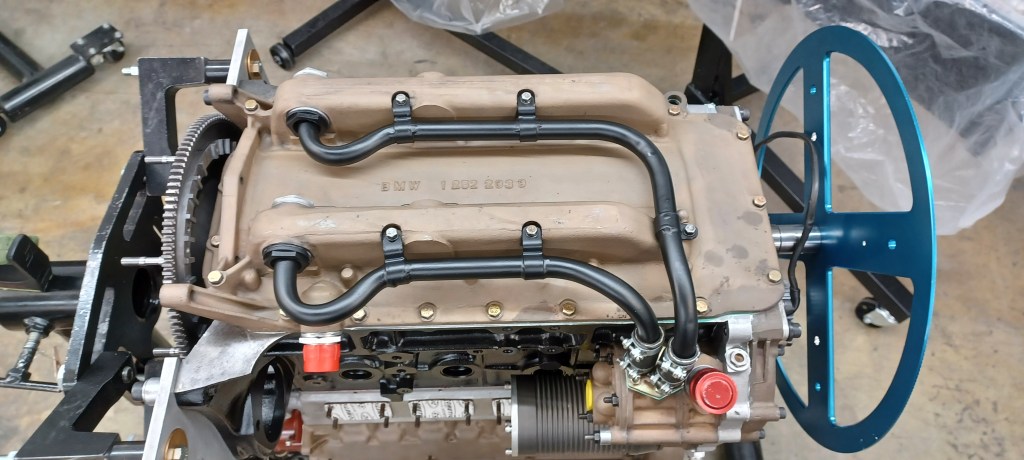 BMW M12 dry sump and pump