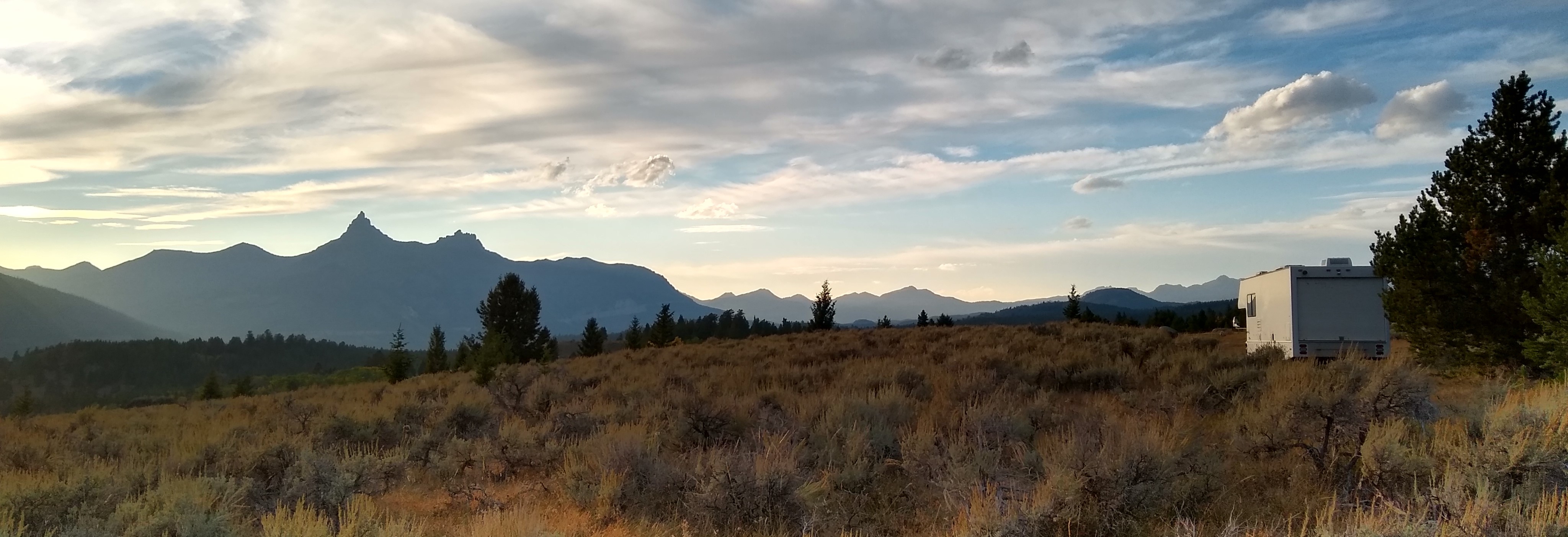 Top ten views at this Montana campsite.