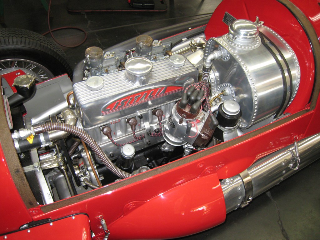 Cisitalia D46 engine bay