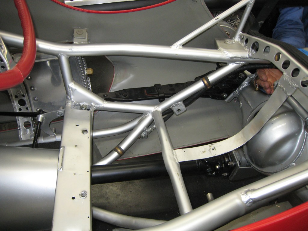Cisitalia D46 chassis exposed