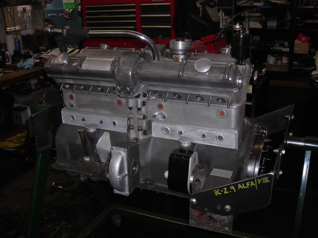 1931 Alfa Romeo 8C 2300 engine