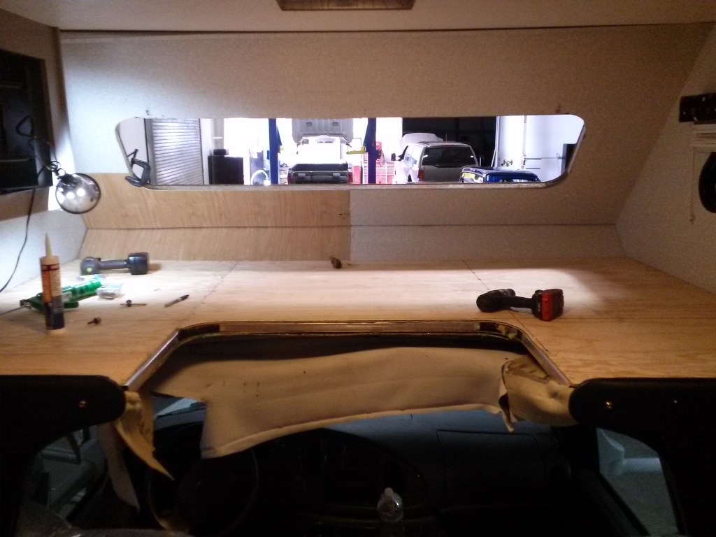 Cab-over platform rebuild #1, 2015