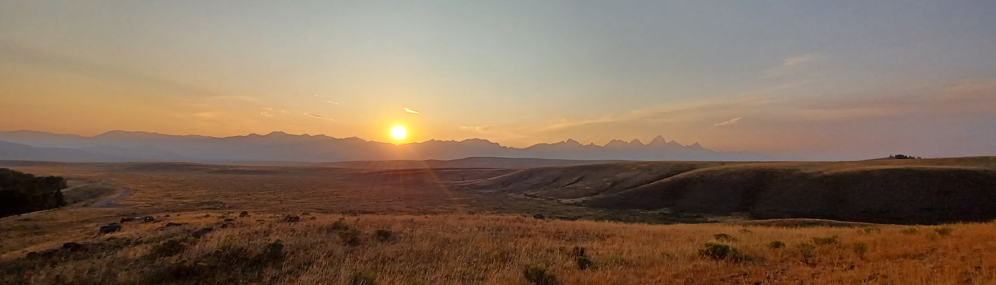 August 2024 Tetons Sunset