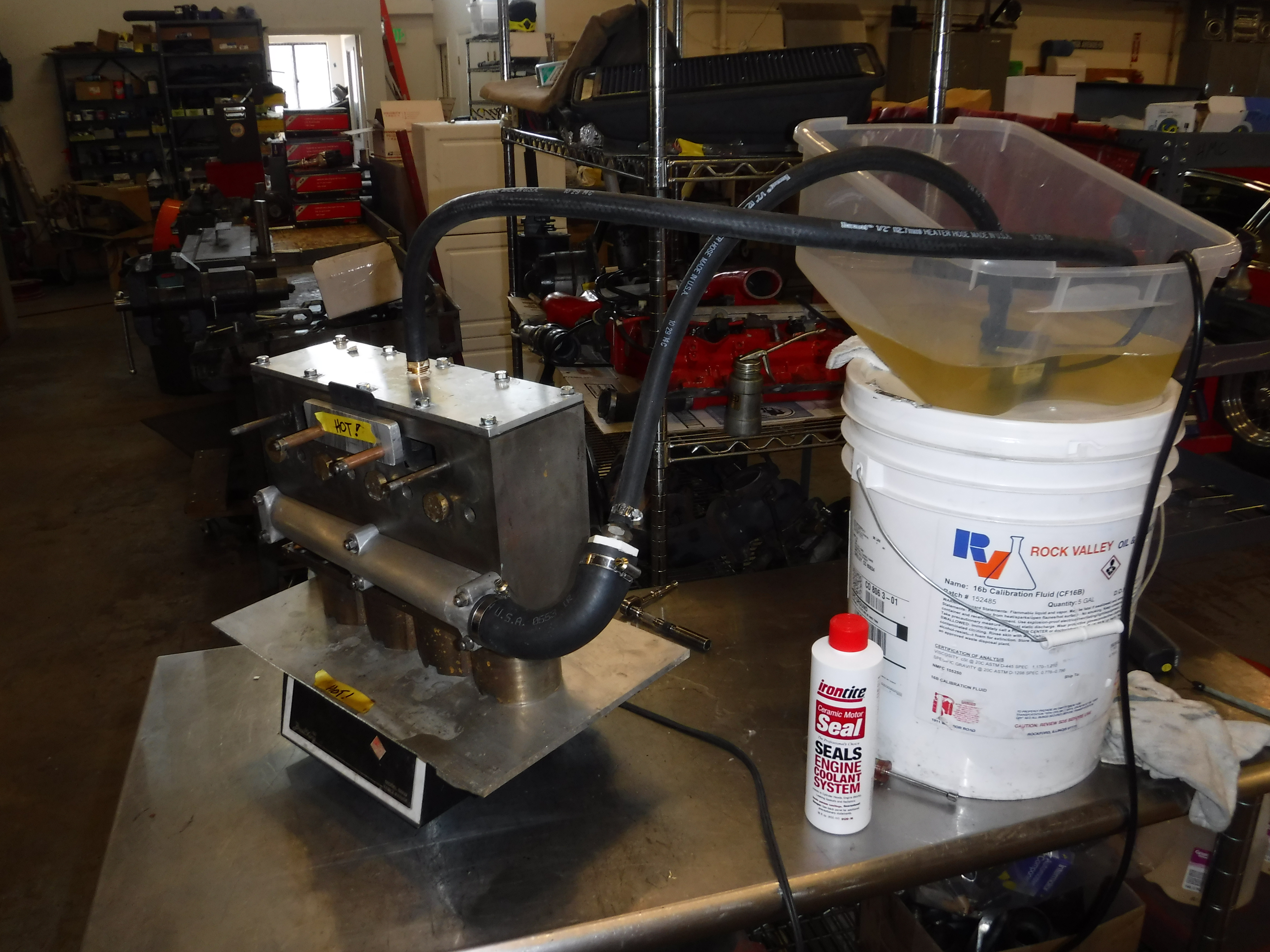 Irontite ceramic seal attempt