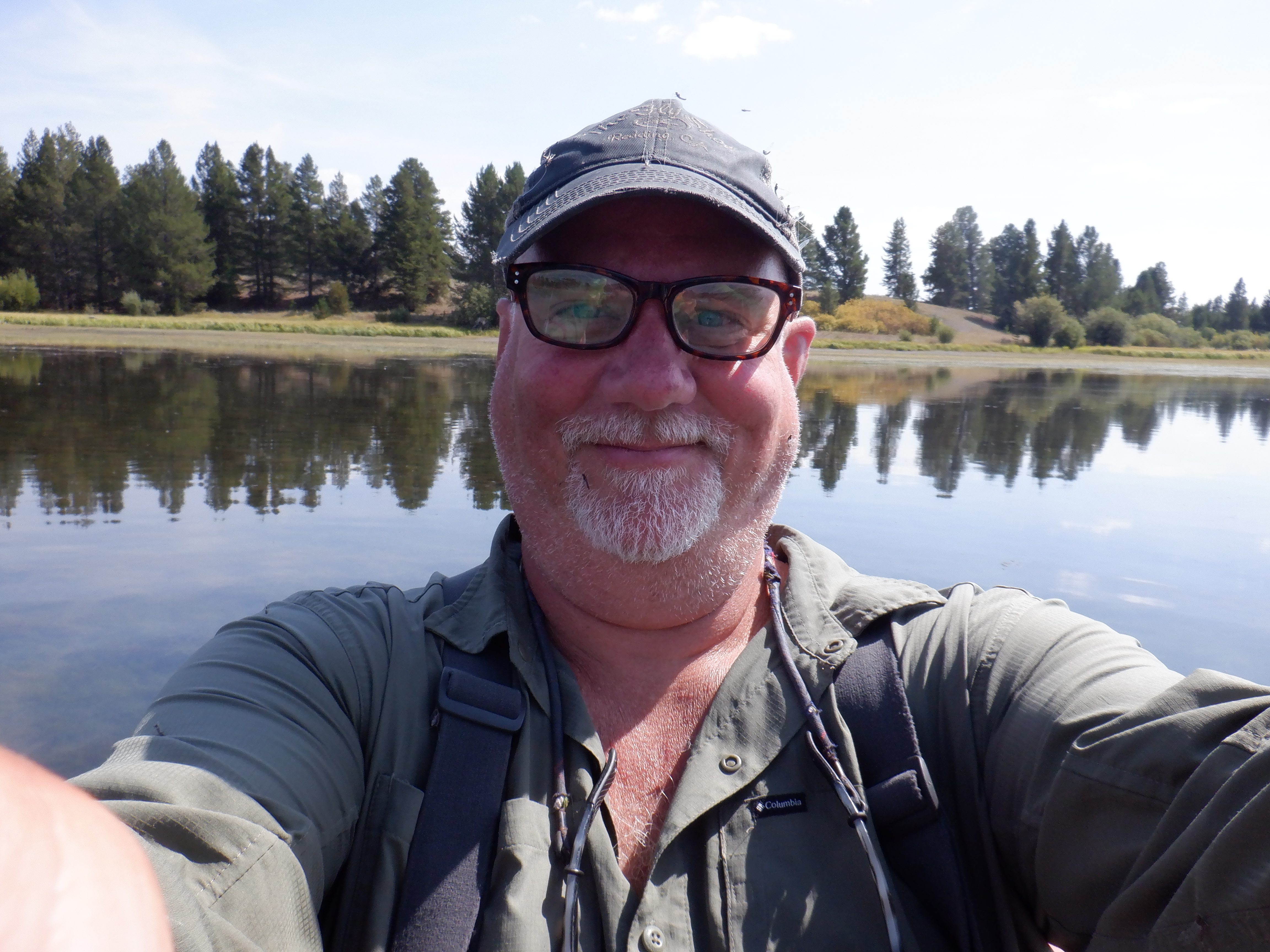 Glassy water on a Hebgen afternoon