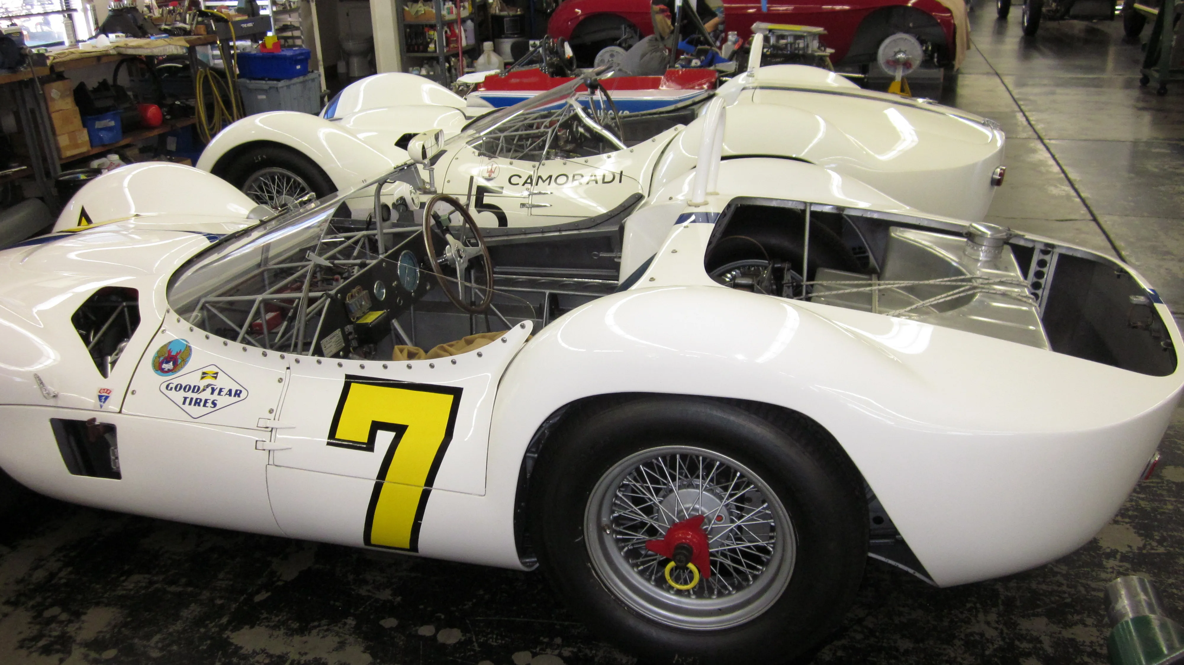 Two Camoradi Team Maseratis